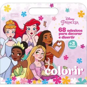 Maletinha Com Album para Colorir Princesas | Tilibra 1