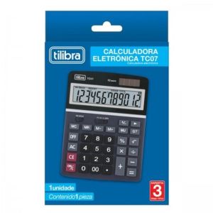 Calculadora de Mesa 12 Dígitos | Tilibra 1