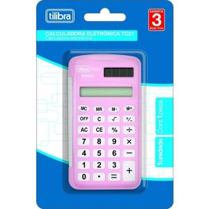 Calculadora De Bolso 8 Dígitos TC21 Azul - Tilibra 1