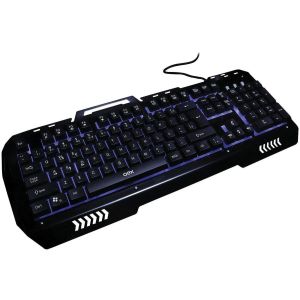 Teclado Gamer Fusion  ABNT2 C/ 3 LEDs Cores | Oex 1